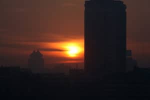 Sunrise over Cairo
