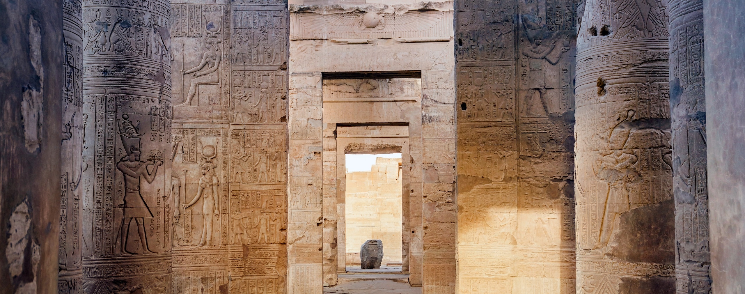 Ruins of the Temple of Kom Ombo, Egypt